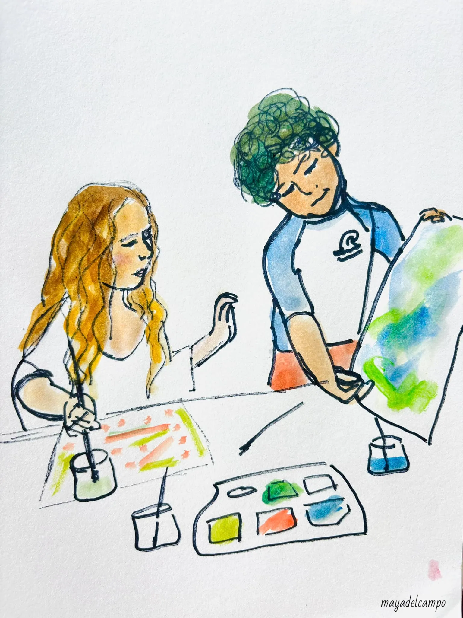 a quote  picasso that says every child is an artist